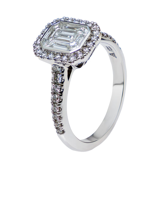 Moonbeam Bridal Ring